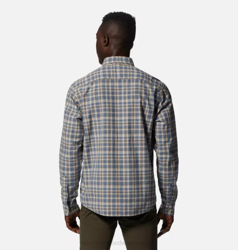 hombres tapas tela escocesa del dosel de las tierras baldías Mountain Hardwear camisa de manga larga de álamo grande 84RX394 - Image 2