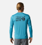 hombres tapas tetón azul Mountain Hardwear tecnología malvada de manga larga 84RX221 - Image 2