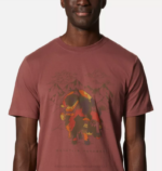 hombres tapas tierra arcillosa Mountain Hardwear camiseta de manga corta yak 84RX468 - Image 3