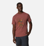 hombres tapas tierra arcillosa Mountain Hardwear camiseta de manga corta yak 84RX468 - Image 4