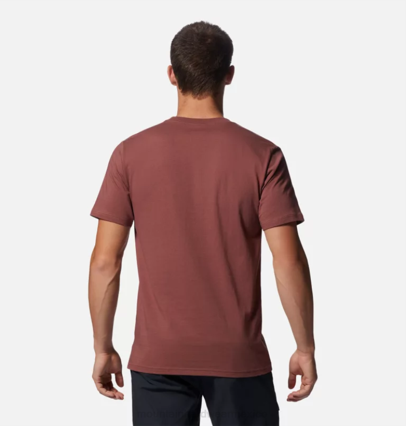 hombres tapas tierra arcillosa Mountain Hardwear camiseta manga corta el cap topo 84RX415 - Image 2
