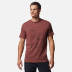 hombres tapas tierra arcillosa Mountain Hardwear camiseta manga corta el cap topo 84RX415