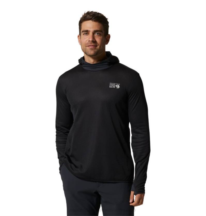 hombres_tapas_tormenta_oscura_mountain_hardwear_sudadera_con_capucha_de_malla_de_aire_84rx214.jpg hombres tapas tormenta oscura Mountain Hardwear sudadera con capucha de malla de aire 84RX214 - Image 1
