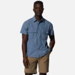 hombres tapas zinc ligero Mountain Hardwear camisa manga corta stryder 84RX408