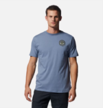 hombres tapas zinc ligero Mountain Hardwear camiseta de manga corta kea tierra 84RX458