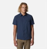 hombres tapas zinc Mountain Hardwear camisa de manga corta sombra lite 84RX338
