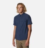 hombres tapas zinc Mountain Hardwear camisa de manga corta sombra lite 84RX338 - Image 4