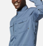 hombres tapas zinc Mountain Hardwear camisa de manga larga cañón 84RX320 - Image 5