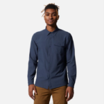 hombres tapas zinc Mountain Hardwear camisa de manga larga sombra lite 84RX333