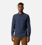 hombres tapas zinc Mountain Hardwear camisa de manga larga sombra lite 84RX333