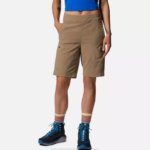 mujer fondos caqui Mountain Hardwear Bermudas dynama de talle alto 84RX575