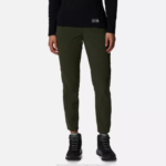 mujer fondos excedente verde Mountain Hardwear pantalones tobilleros de talle alto dynama 84RX569