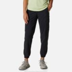 mujer fondos negro Mountain Hardwear jogging dynama de tiro alto 84RX578