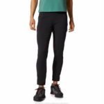 mujer fondos negro Mountain Hardwear pantalones tobilleros de talle alto dynama 84RX571
