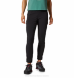 mujer fondos negro Mountain Hardwear pantalones tobilleros de talle alto dynama 84RX571