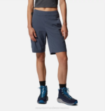 mujer fondos pizarra azul Mountain Hardwear Bermudas dynama de talle alto 84RX576