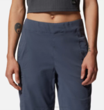 mujer fondos pizarra azul Mountain Hardwear Bermudas dynama de talle alto 84RX576 - Image 3