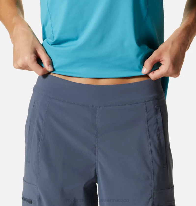 mujer fondos pizarra azul Mountain Hardwear jogging dynama de tiro alto 84RX580 - Image 2