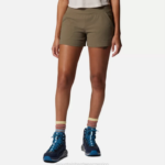 mujer fondos tierras oscuras Mountain Hardwear dinama/2 corto 84RX562