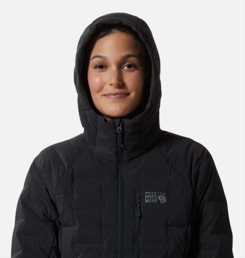 mujer tapas Brezo de tormenta oscura Mountain Hardwear sudadera con capucha estirable 84RX525 - Image 2
