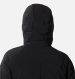 mujer tapas Brezo de tormenta oscura Mountain Hardwear sudadera con capucha estirable 84RX525 - Image 4