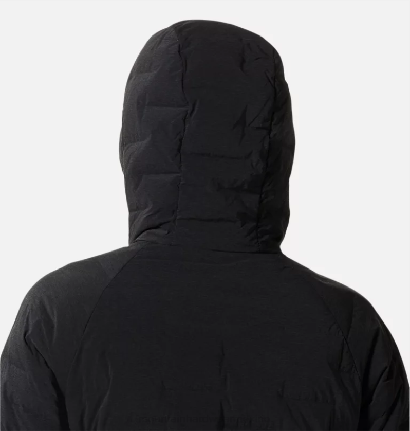 mujer tapas Brezo de tormenta oscura Mountain Hardwear sudadera con capucha estirable 84RX525 - Image 4