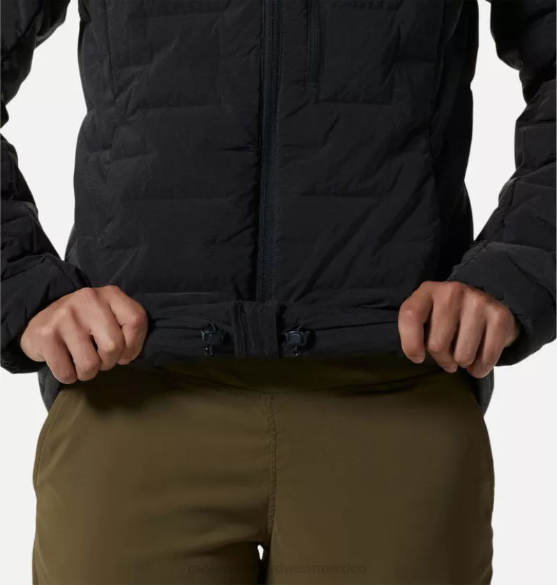 mujer tapas Brezo de tormenta oscura Mountain Hardwear sudadera con capucha estirable 84RX525 - Image 5