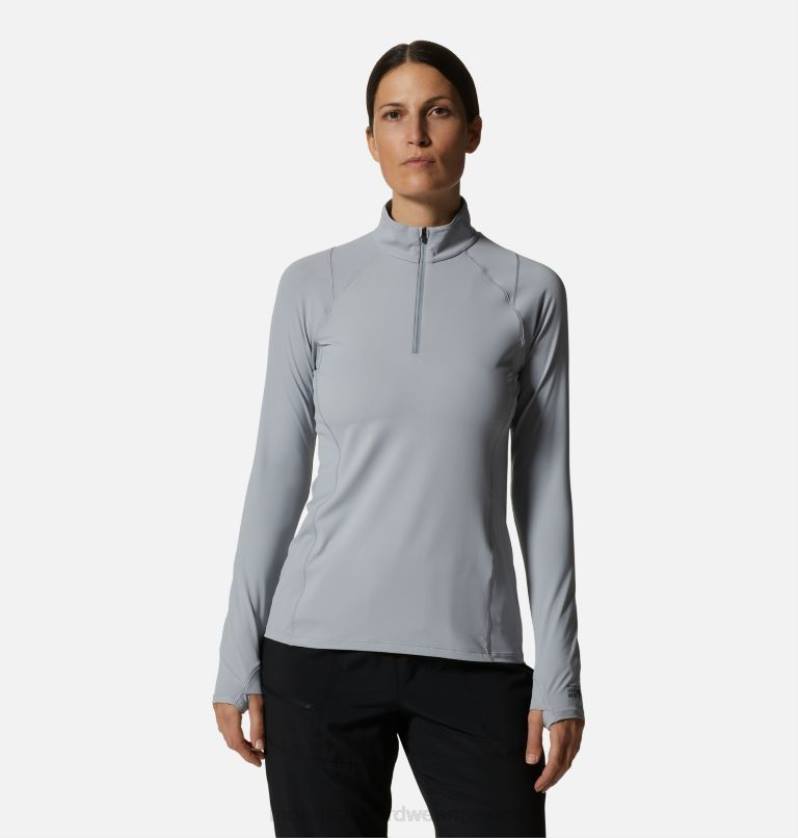 mujer_tapas_glacial_mountain_hardwear_lago_del_crater_1_4_zip_84rx597.jpg mujer tapas glacial Mountain Hardwear lago del cráter 1/4 zip 84RX597 - Image 1