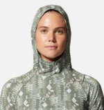 mujer tapas impresión mantis geos Mountain Hardwear sudadera con capucha activa crater lake 84RX610 - Image 3
