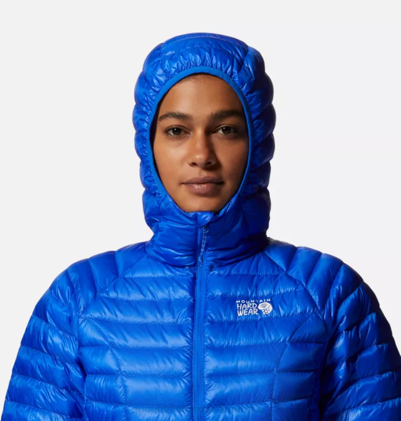 mujer tapas isla azul brillante Mountain Hardwear susurrador de fantasmas/2 sudadera con capucha 84RX509 - Image 3