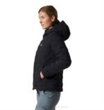 mujer tapas negro Mountain Hardwear sudadera con capucha estirable 84RX526 - Image 3