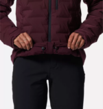 mujer tapas rojo cacao Mountain Hardwear chaqueta elástica 84RX529 - Image 5
