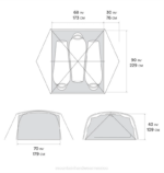 unisexo equipo hielo gris Mountain Hardwear aspecto 3 tienda 84RX614 - Image 8