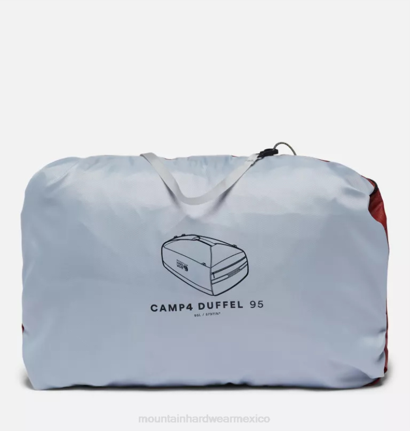 unisexo equipo rojo desierto Mountain Hardwear campamento 4 bolsa de lona 95 84RX720 - Image 6